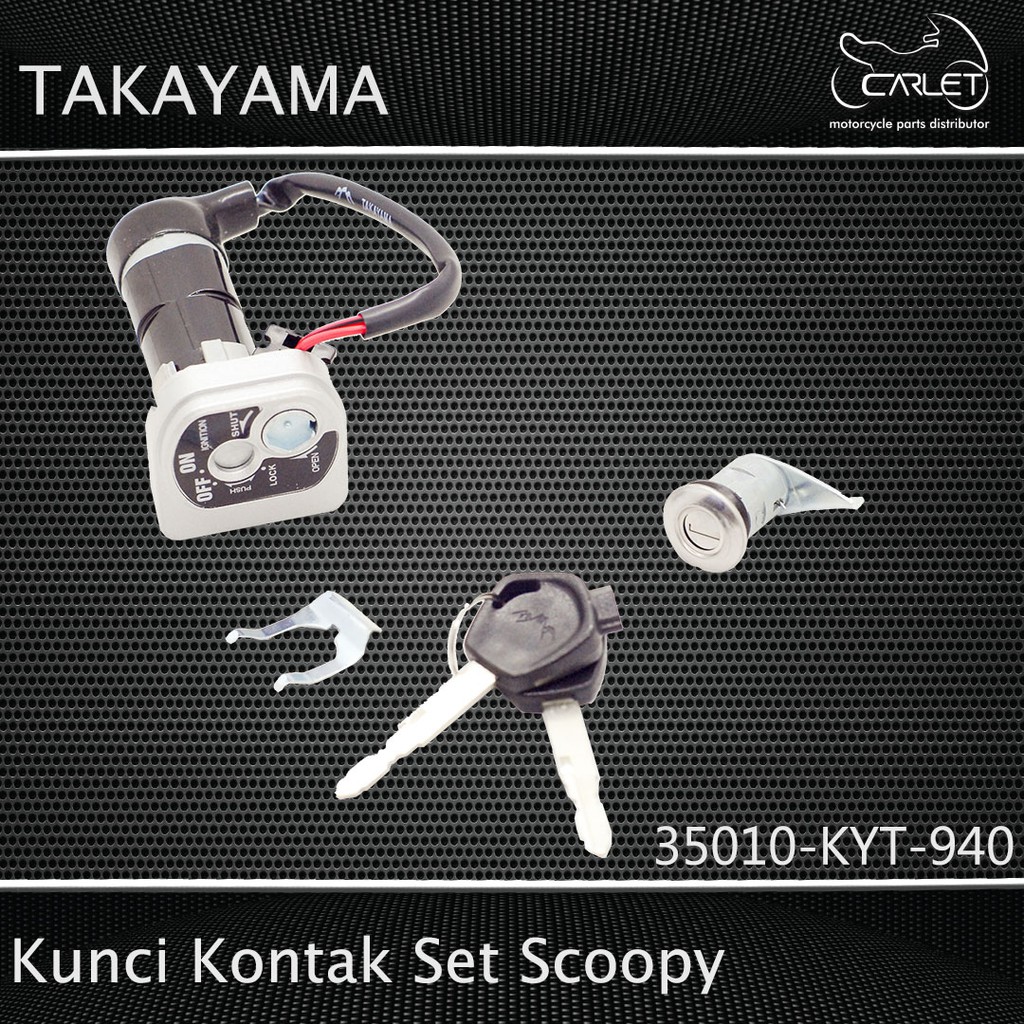 Takayama Kunci Kontak Set Scoopy