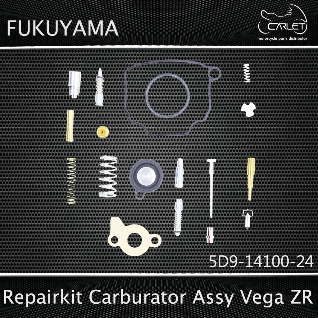 Fukuyama Repairkit Carburator Assy + Karet Membran Vega ZR