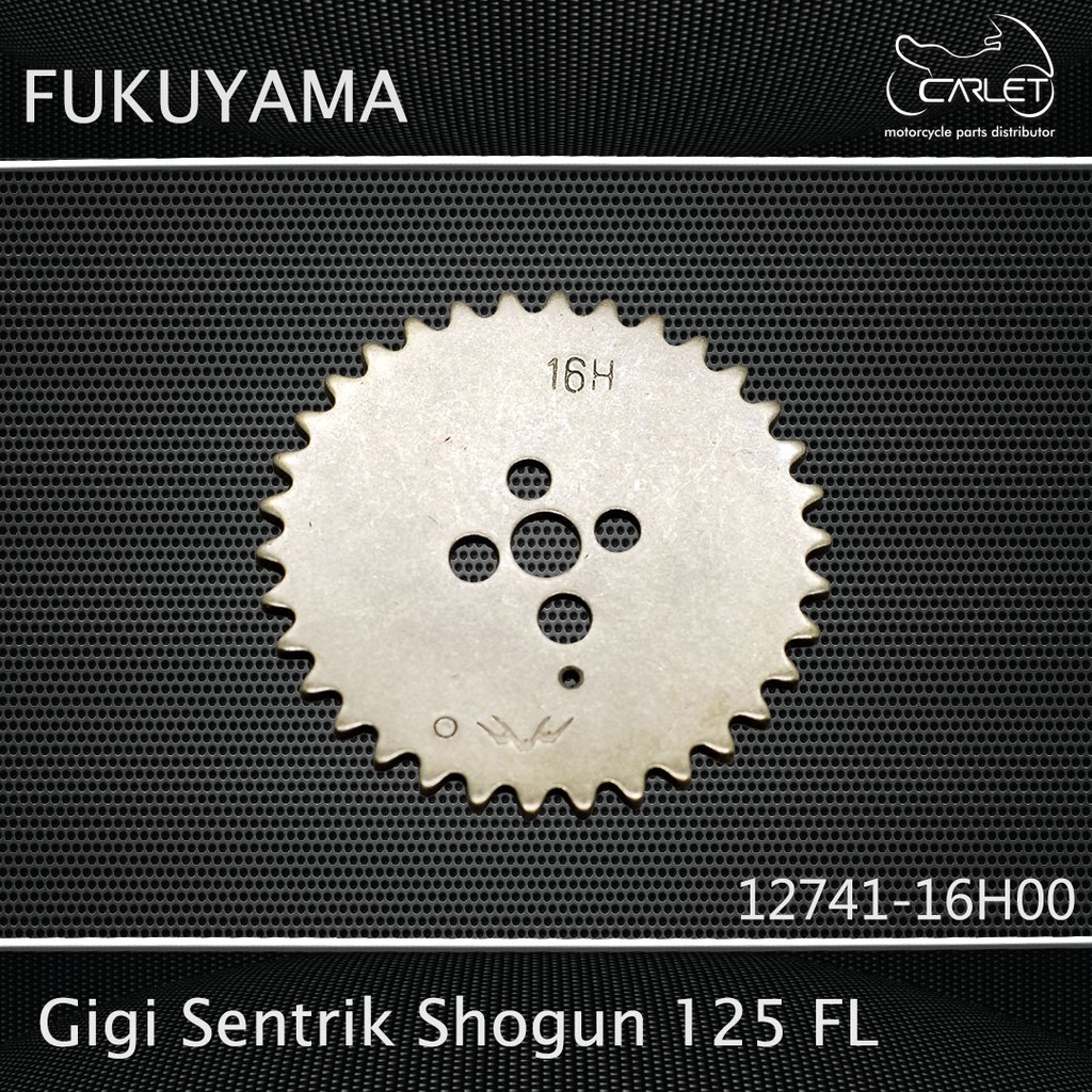 Fukuyama Gir Gear Rantai Teming / Gigi Sentrik Shogun 125 FL (34T)