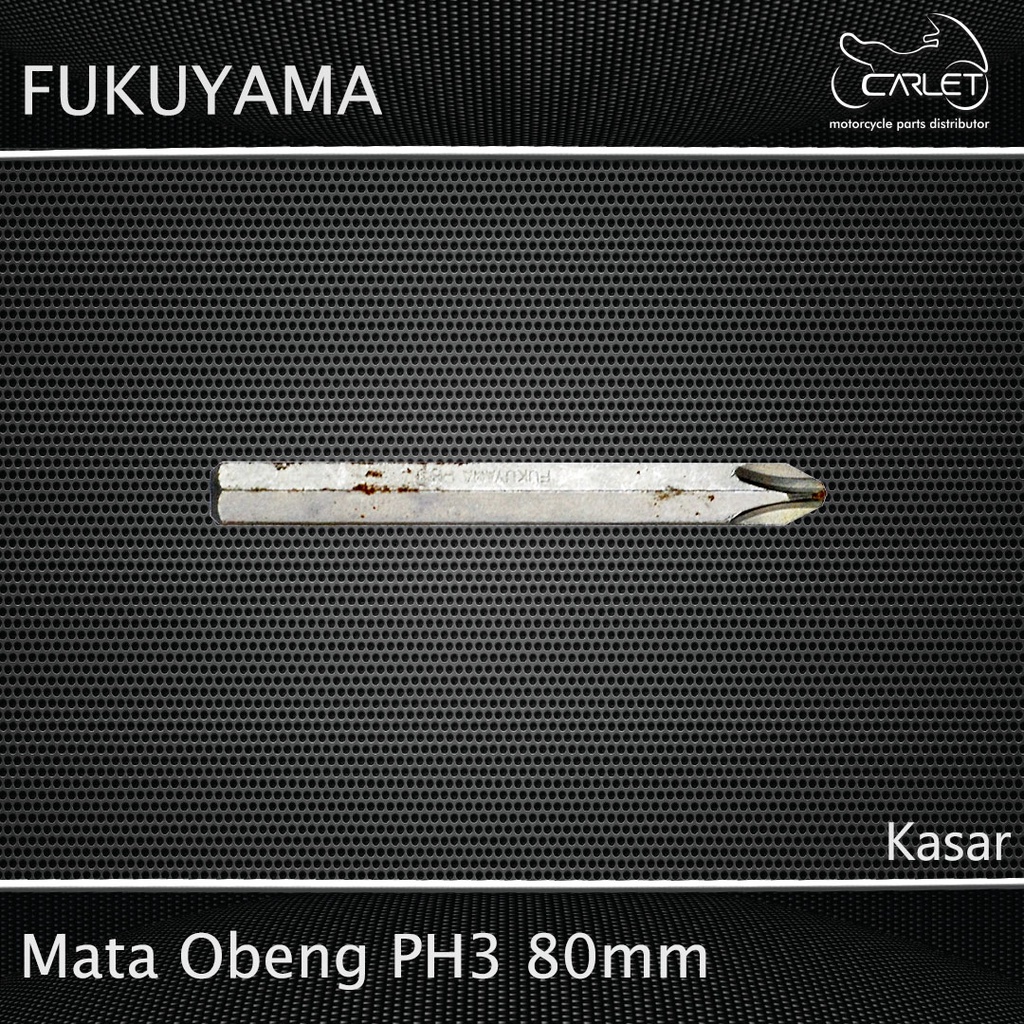 Fukuyama Mata Obeng PH3 80MM (Kasar/Panjang)