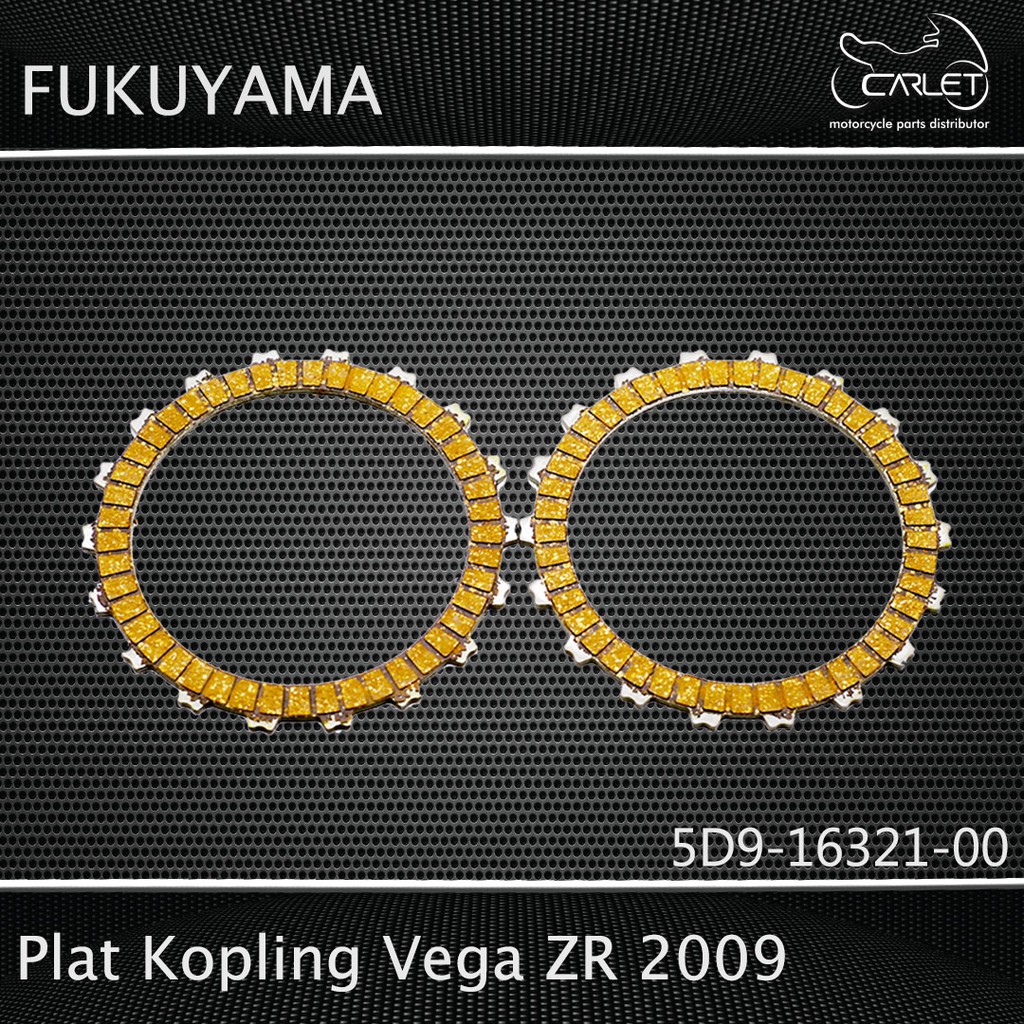 Fukuyama Plat / Kampas Kopling Vega ZR 09 (Press = 2 pcs)