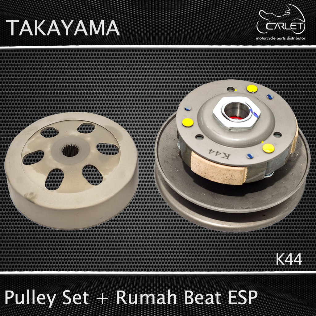 Takayama Pulley / Pully + Rumah Ganda Assy K44 Beat ESP