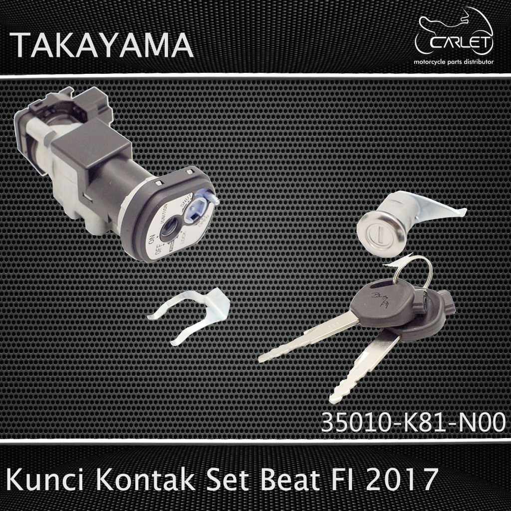 Takayama Kunci Kontak Set K81 Beat FI 2017 (Tanpa Kabel)