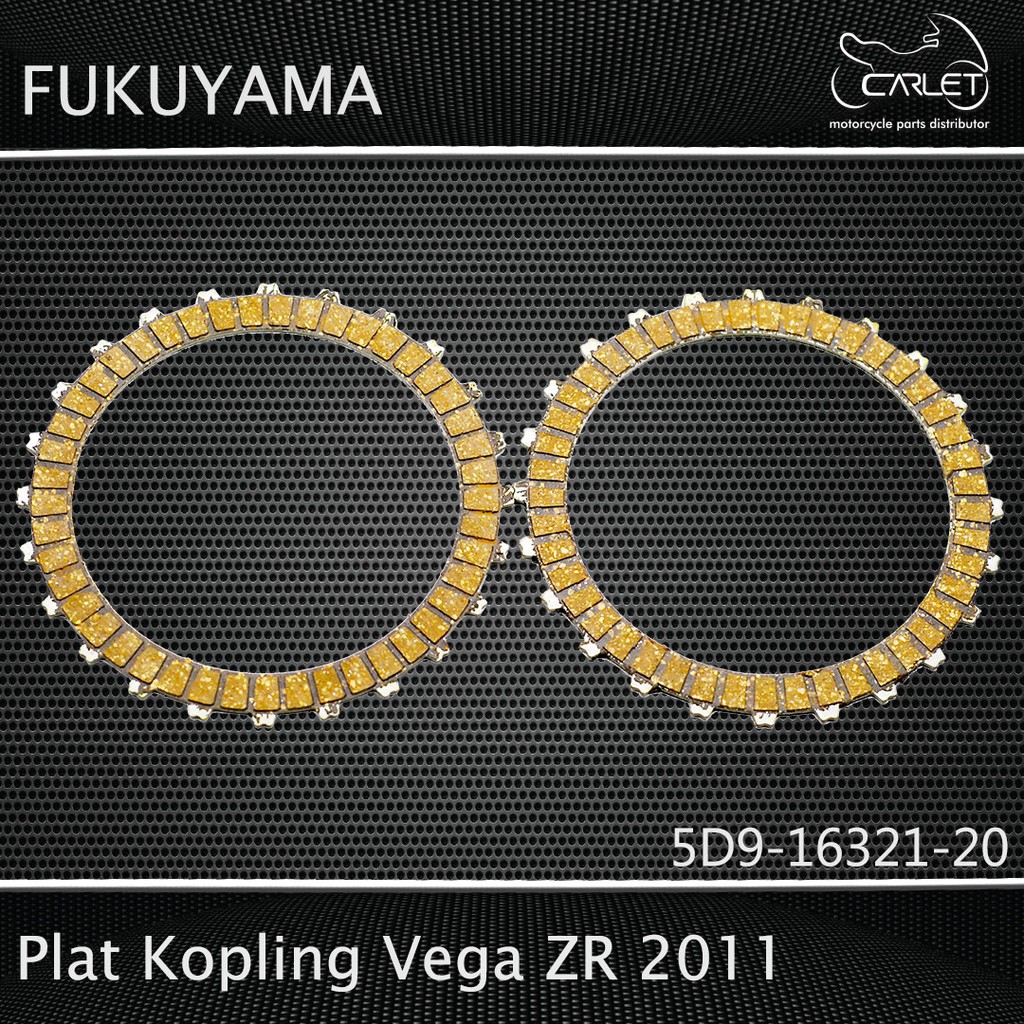 Fukuyama Plat / Kampas Kopling Vega ZR 11 (Press = 2 pcs)