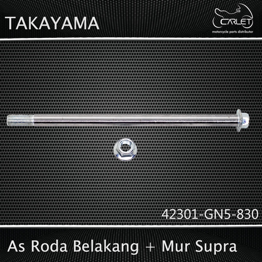 Takayama As Roda + Mur Supra / Legenda (Belakang)