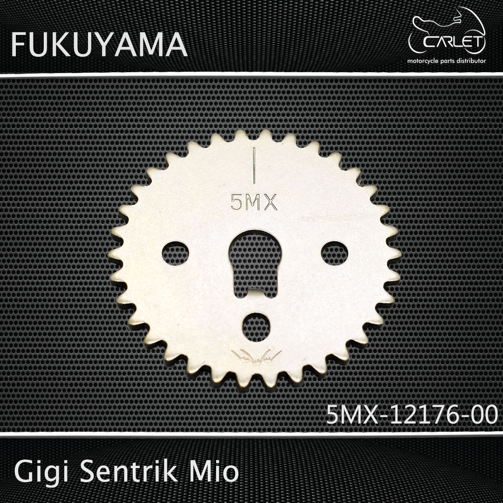 Fukuyama Gir Gear Rantai Teming / Gigi Sentrik Mio / Soul (34T)