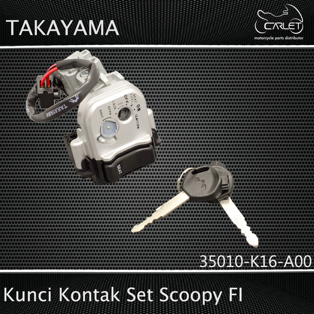 Takayama Kunci Kontak Set Scoopy FI