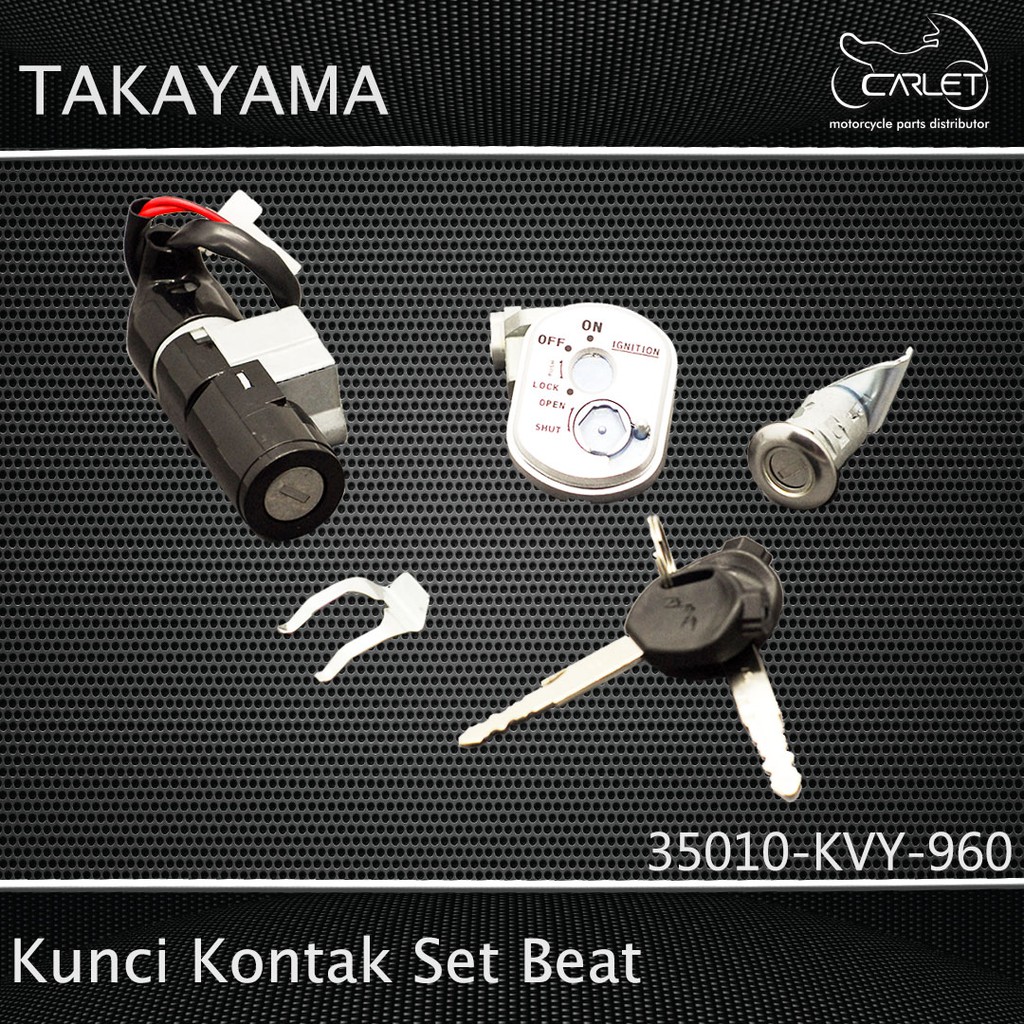 Takayama Kunci Kontak Set KVY Beat