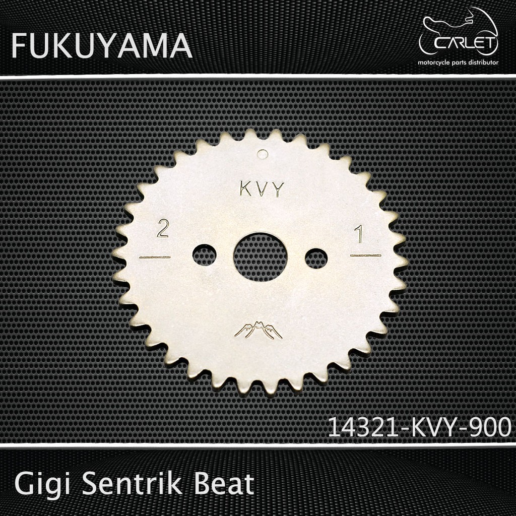 Fukuyama Gir Gear Rantai Teming / Gigi Sentrik Beat / Scoopy / Beat FI (34T)