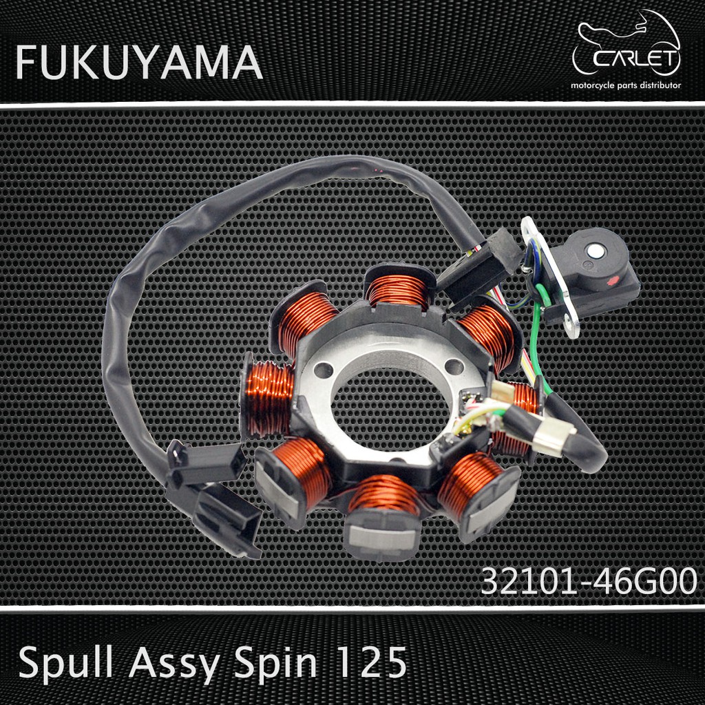 Fukuyama Spool Spull Stator Assy Komplit Spin 125