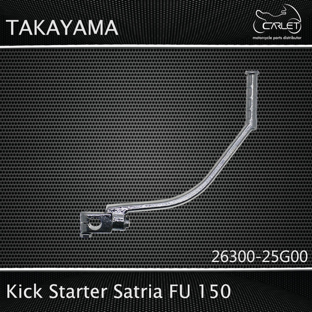 Takayama Kick Starter / Pedal Slah Satria FU 150 (Black)