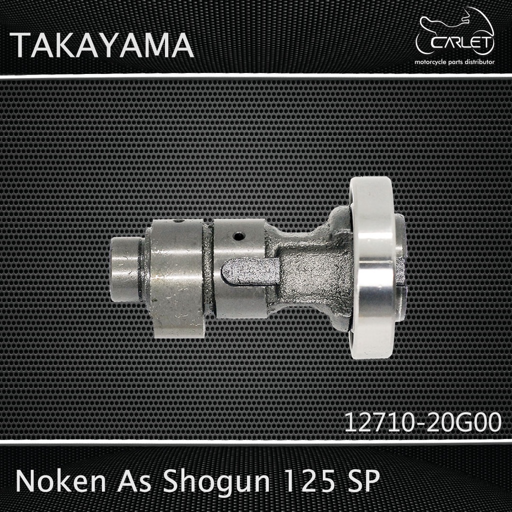 Takayama Noken As Assy / Cam Shaft Shogun 125 SP (1 Bearing)