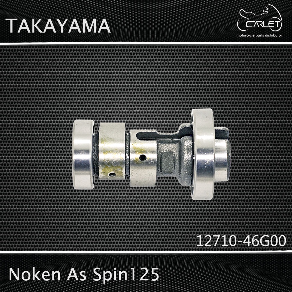 Takayama Noken As Assy / Cam Shaft Spin 125 (2 Bearing)