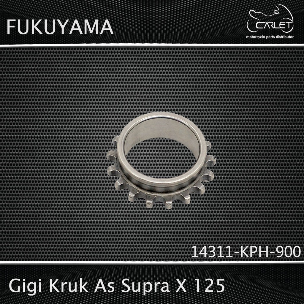 Fukuyama Gir Gear Kro As / Gigi Kruk As Supra X 125 (17T)