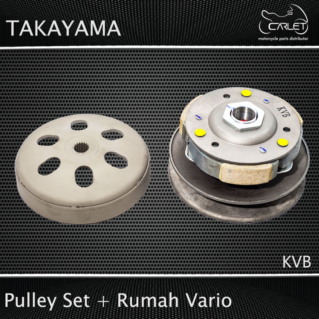 Takayama Pulley / Pully + Rumah Ganda Assy Techno / Vario