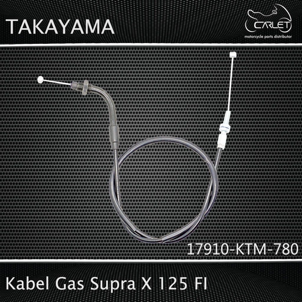 Takayama Kabel Gas / Throttle Cable Supra X 125 FI