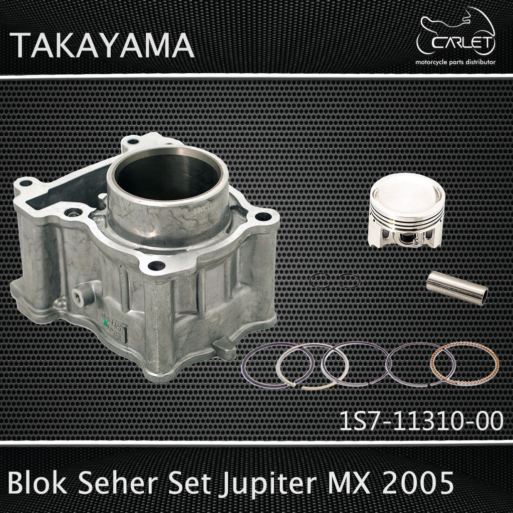 Takayama Cylinder Block Assy / Blok Mesin Seher Set Jupiter MX 05