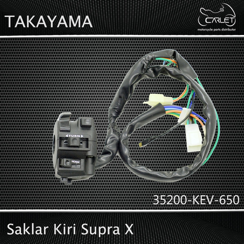 Takayama Saklar / Switch Holder Kiri (L/H) Supra X (22K)