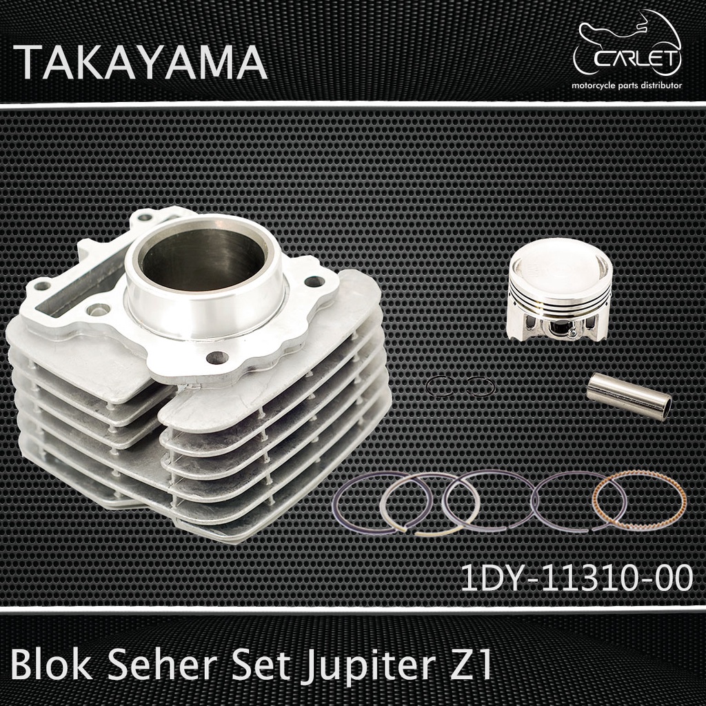 Takayama Cylinder Block Assy / Blok Mesin Seher Set Jupiter Z1