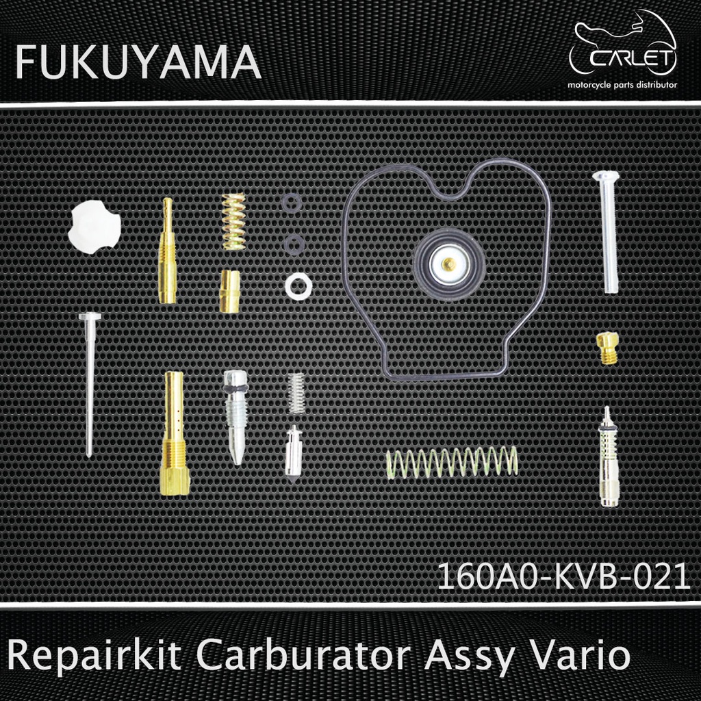 Fukuyama Repairkit Carburator Assy + Karet Membran Vario