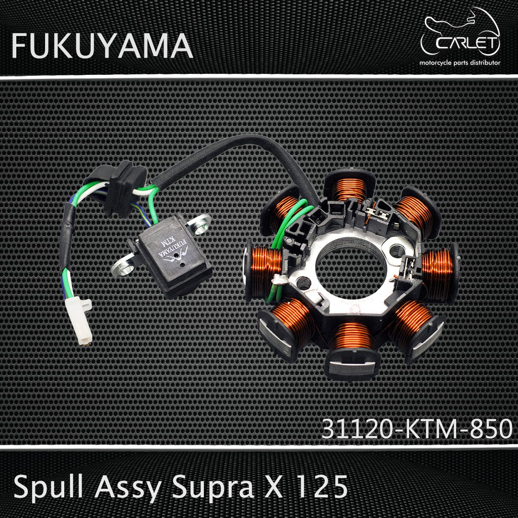 Fukuyama Spool Spull Stator Assy Komplit Supra X 125