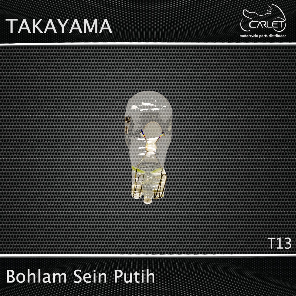 Takayama Bohlam Lampu Sen T13 Putih