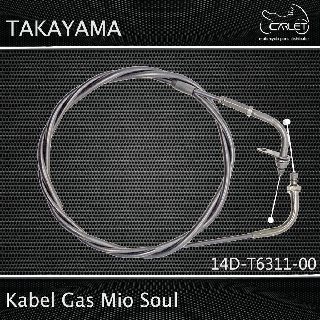 Takayama Kabel Gas / Throttle Cable Mio Soul