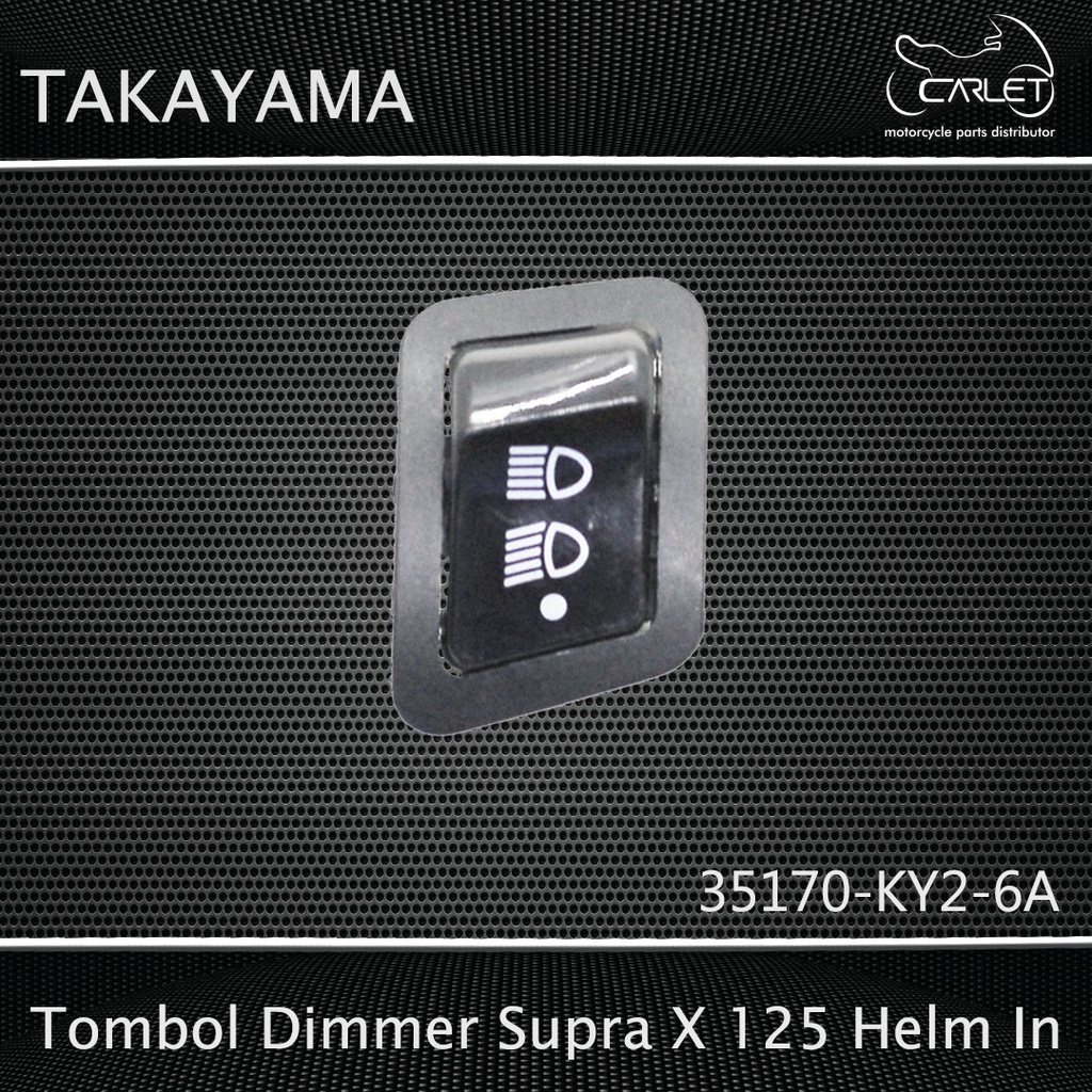 Tombol Demmer Supra X 125 Helm IN (3 Fungsi) / Beat FI / Revo Absolute