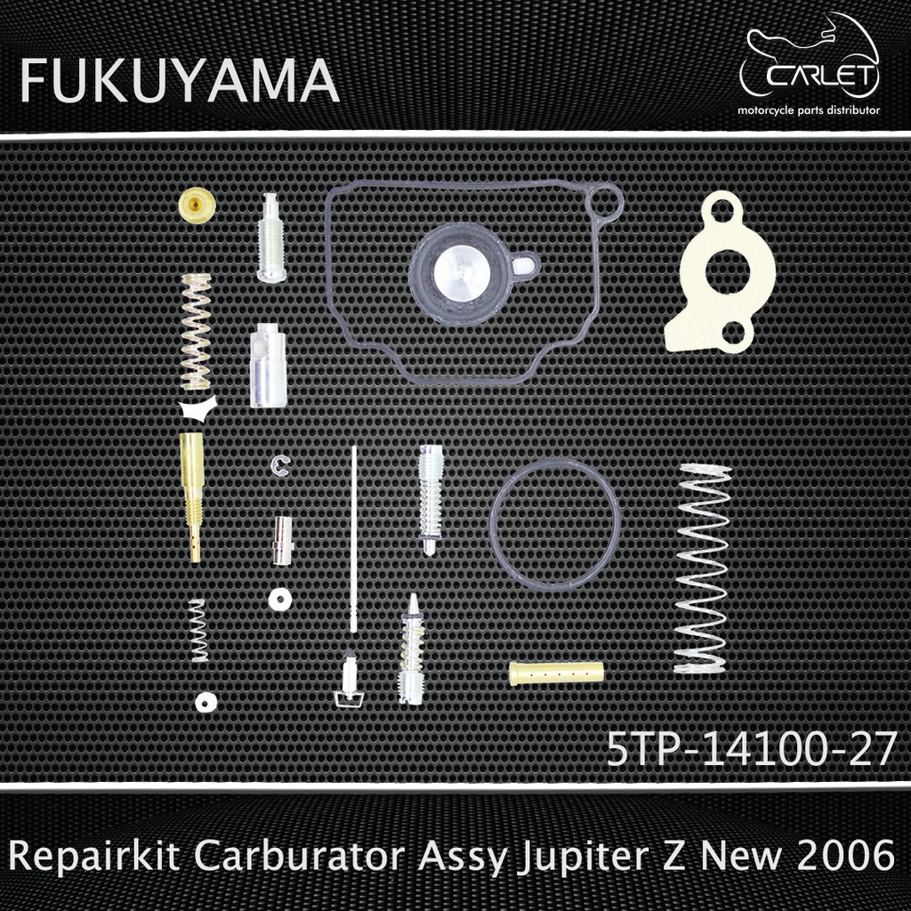 Fukuyama Repairkit Carburator Assy + Karet Membran Jupiter Z New 06