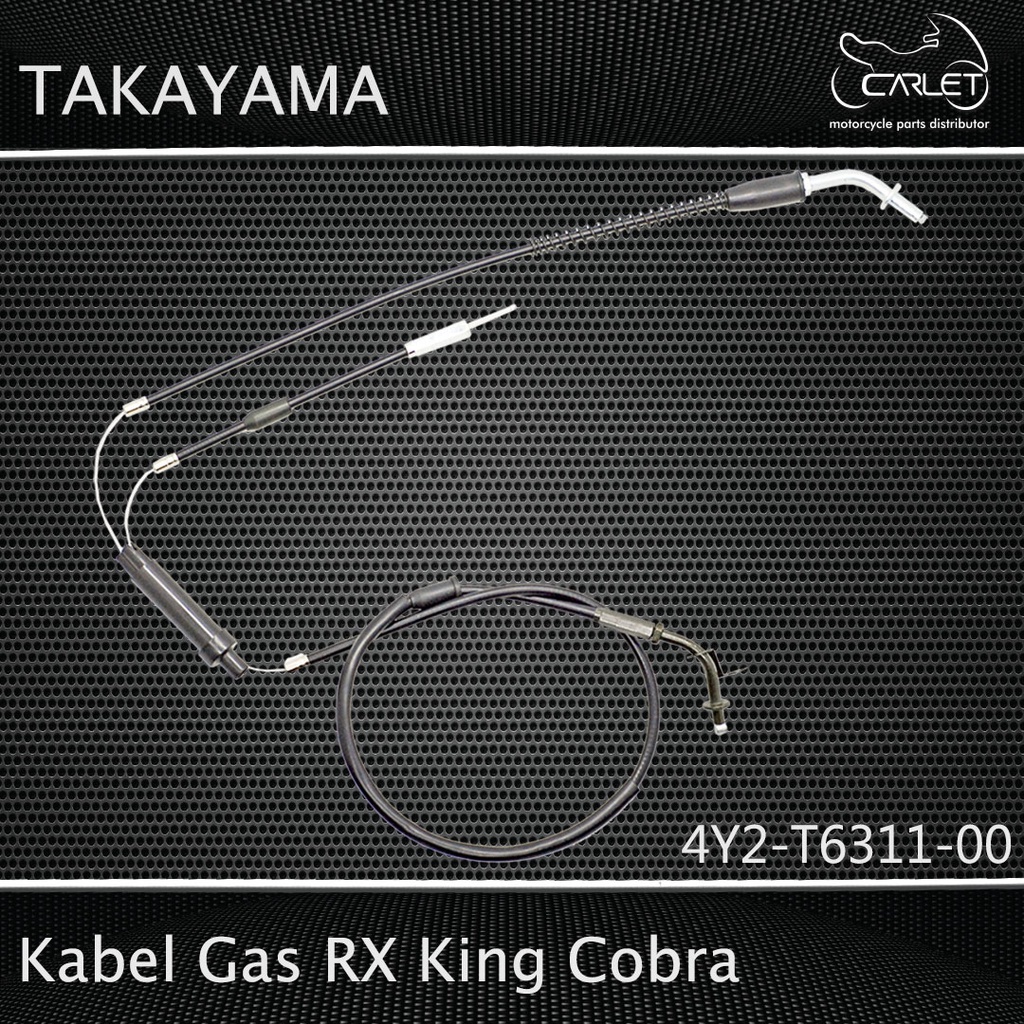 Takayama Kabel Gas / Throttle Cable RX K RXK King Cobra