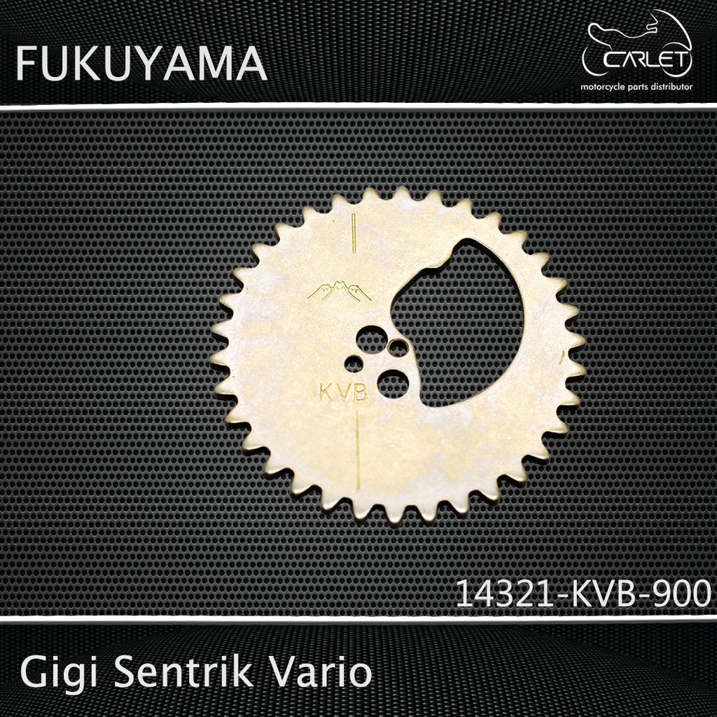 Fukuyama Gir Gear Rantai Teming / Gigi Sentrik Vario (34T)