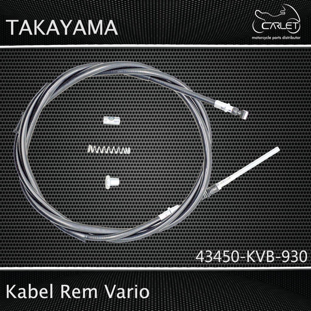 Takayama Kabel Rem / Brake Cable Vario (Belakang)