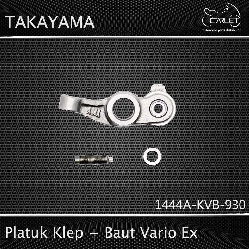 Takayama Pelatuk Klep / Rocker Arm / Templar + Baut Vario Ex (+Bearing)