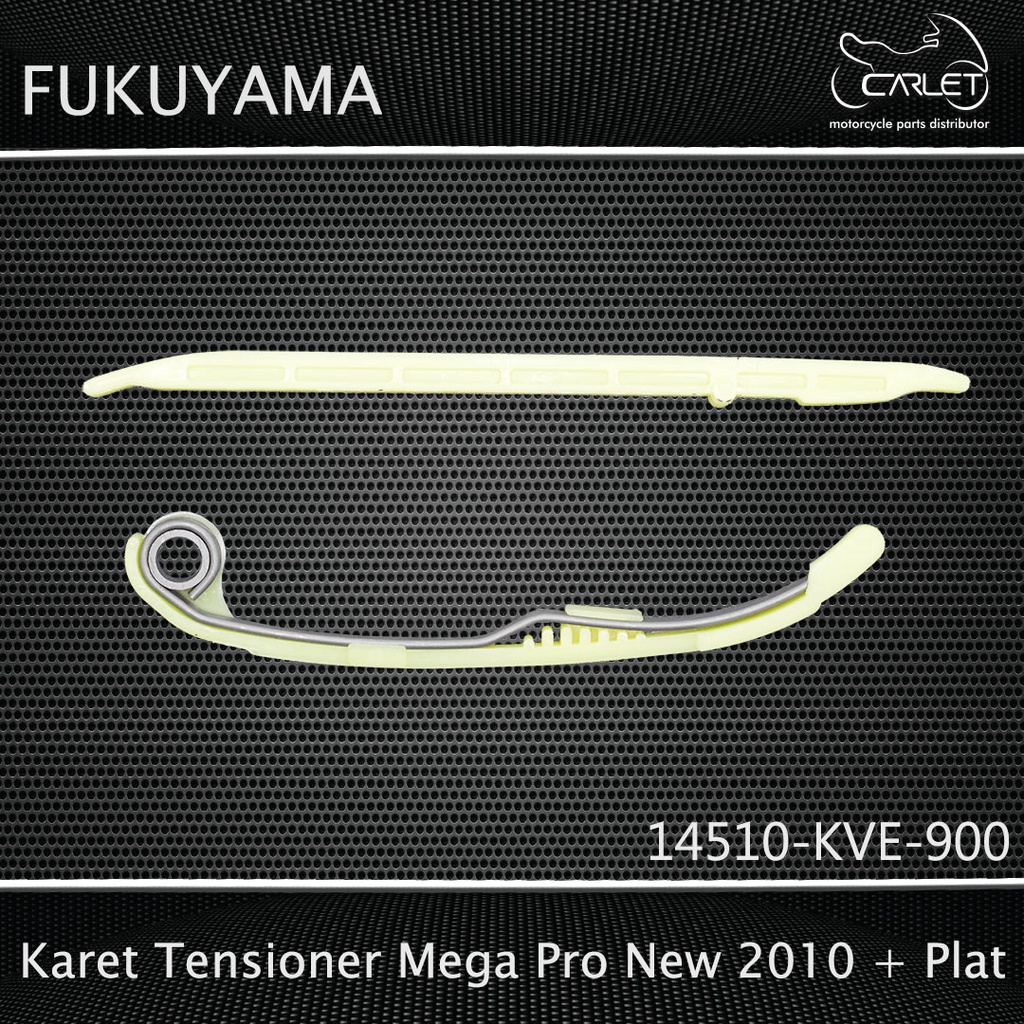 Fukuyama Karet / Lidah Tensioner / Busur Keteng + Plat Mega Pro New 10