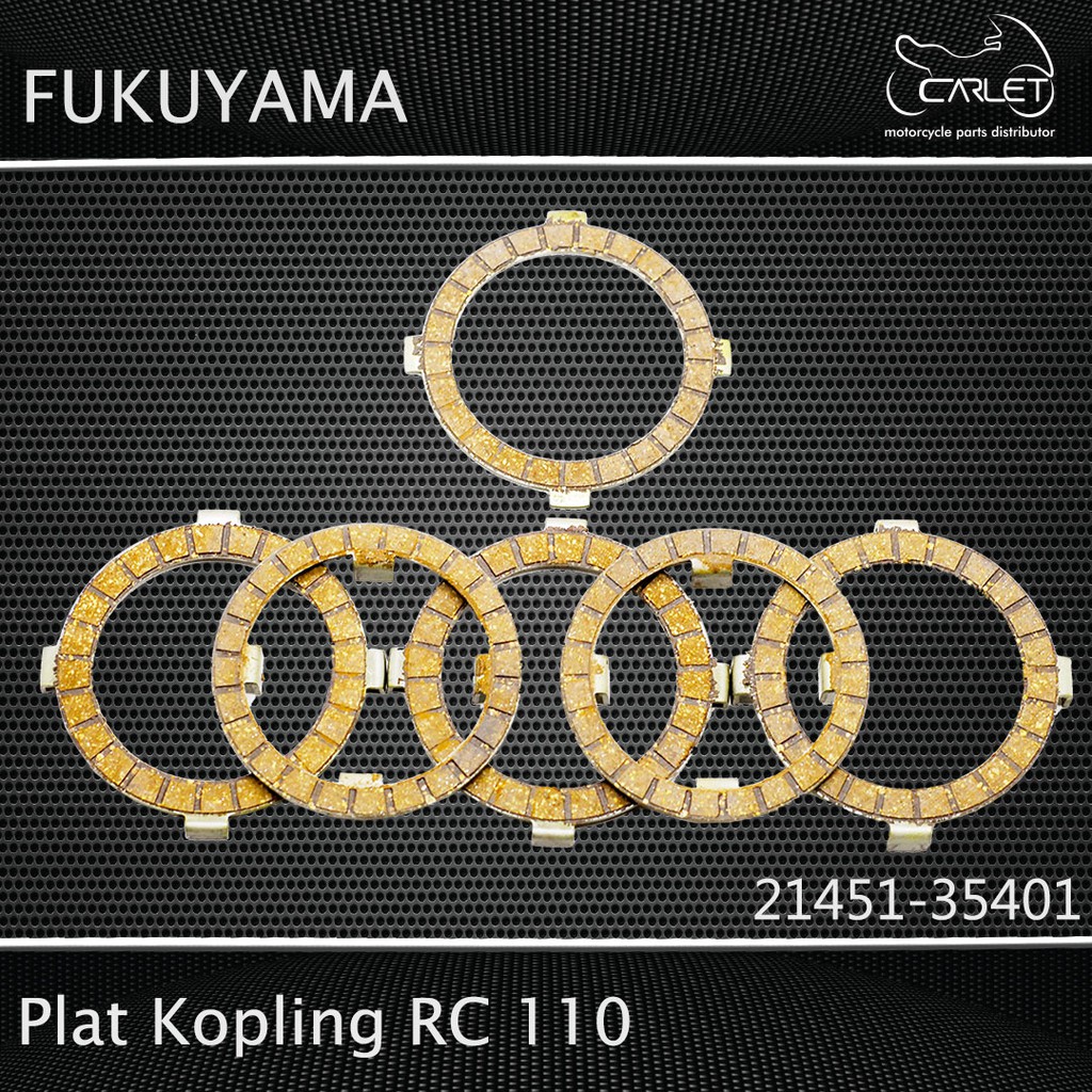 Fukuyama Plat / Kampas Kopling RC 110 / GS 110 (Press = 6 pcs)