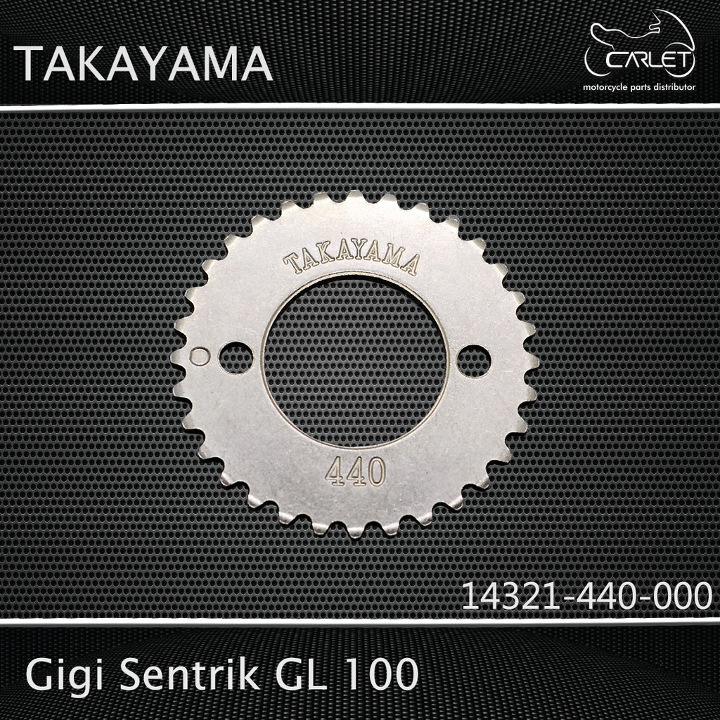 Takayama Gir Gear  Rantai Teming / Gigi Sentrik GL Pro CDI / GL 100 (32T)