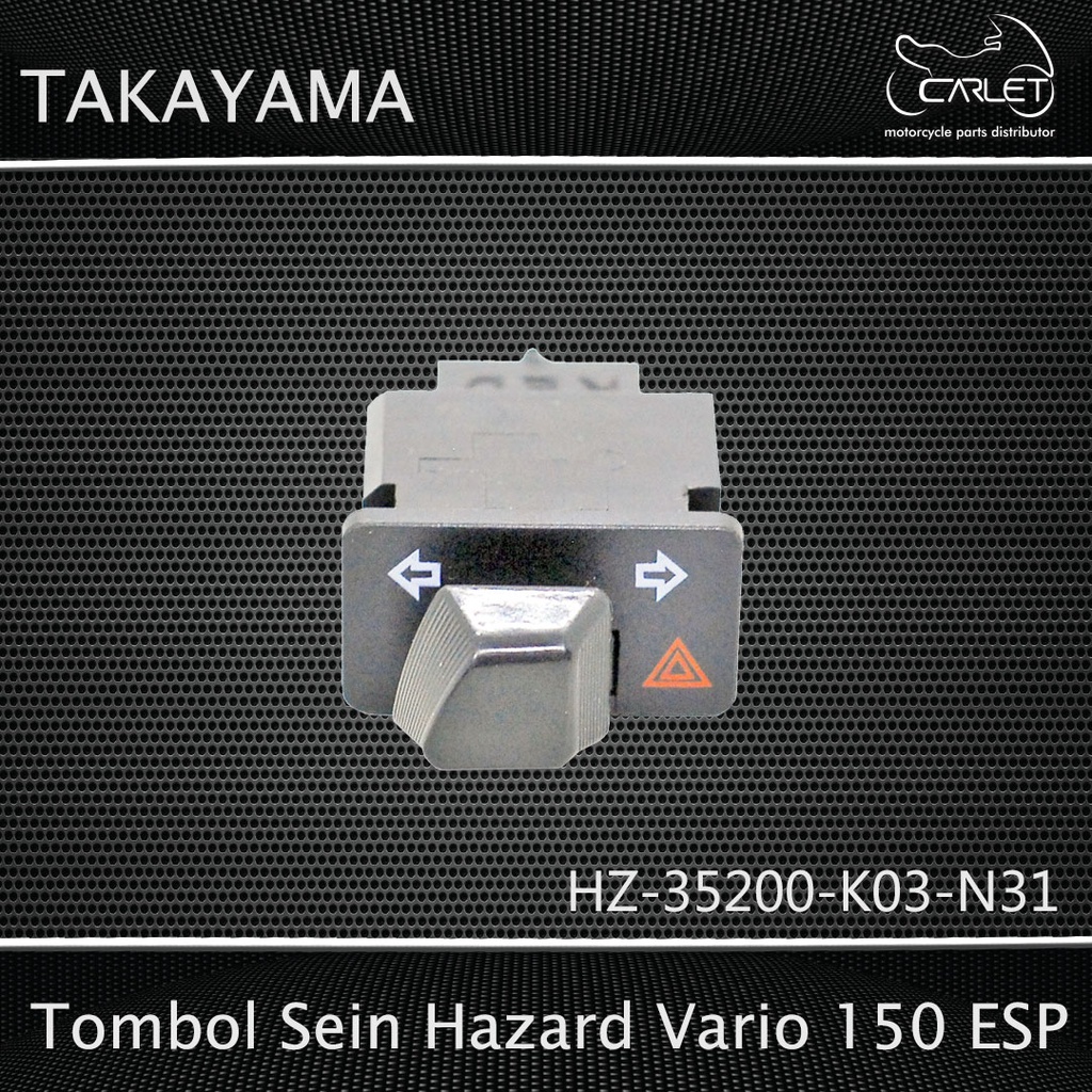 Takayama Tombol Sen K03 Hazard Vario 150 ESP / Beat ESP