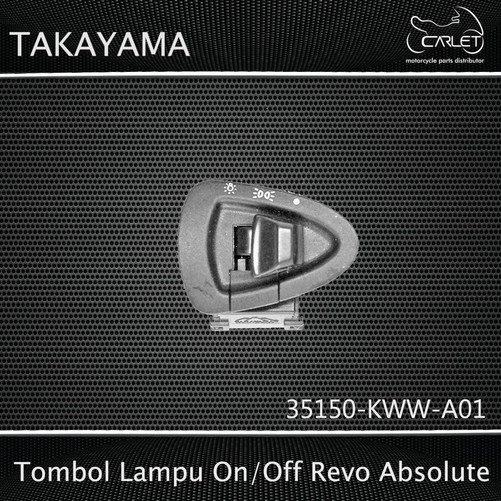 Takayama Tombol Lampu On / Off Revo Absolute