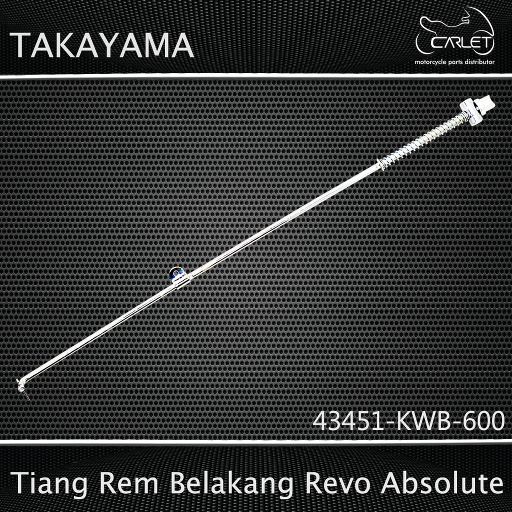 Takayama Tiang Kawat Rem Belakang Blade / Revo Absolute (5.2mm)