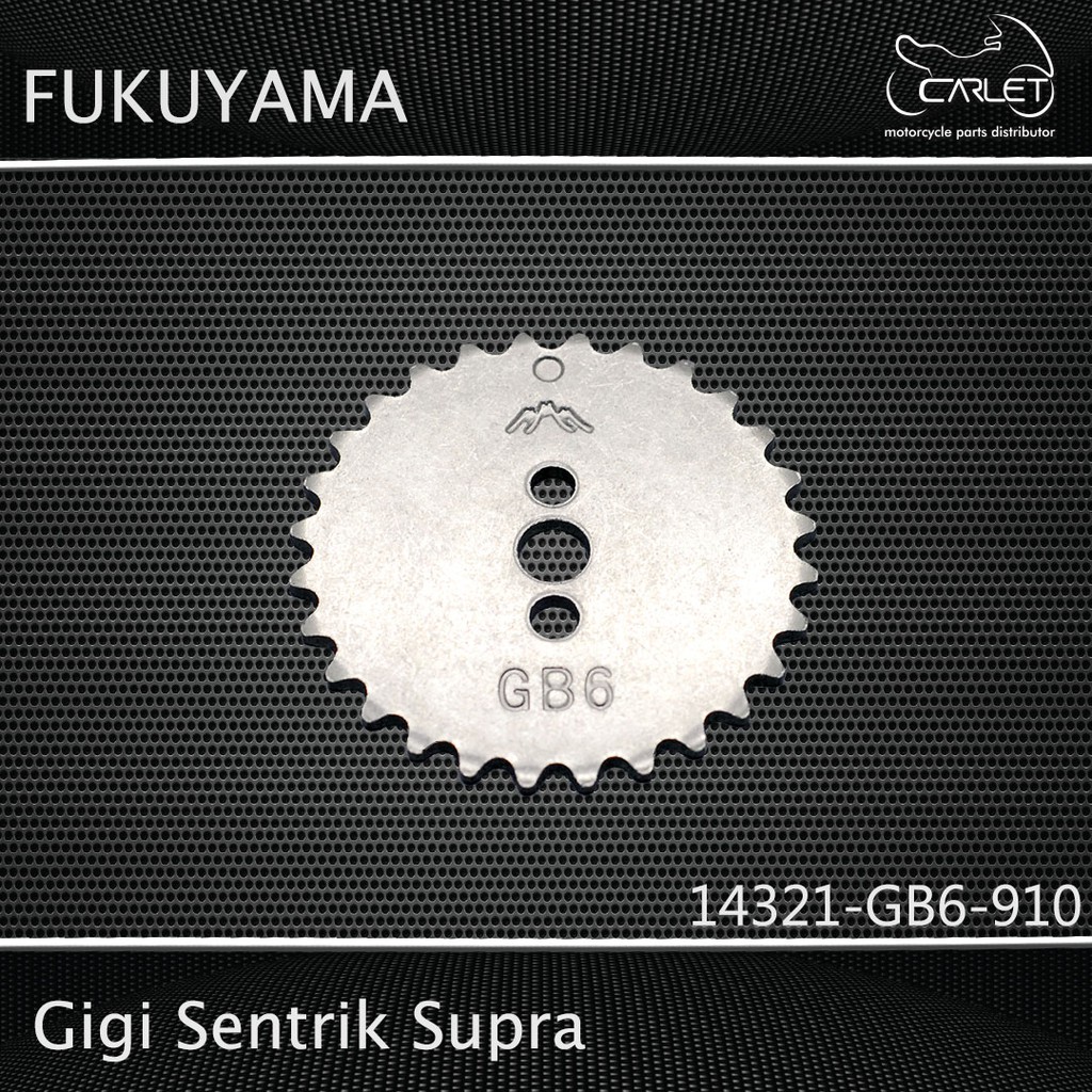 Fukuyama Gir Gear Rantai Teming / Gigi Sentrik Supra (28T)