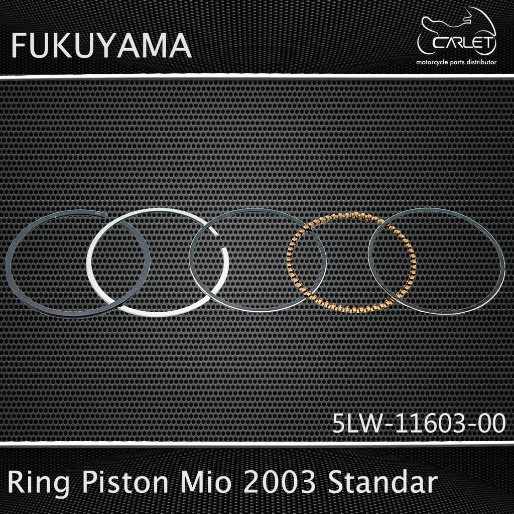 Fukuyama Ring Seher / Ring Piston Mio 03 / Nouvo