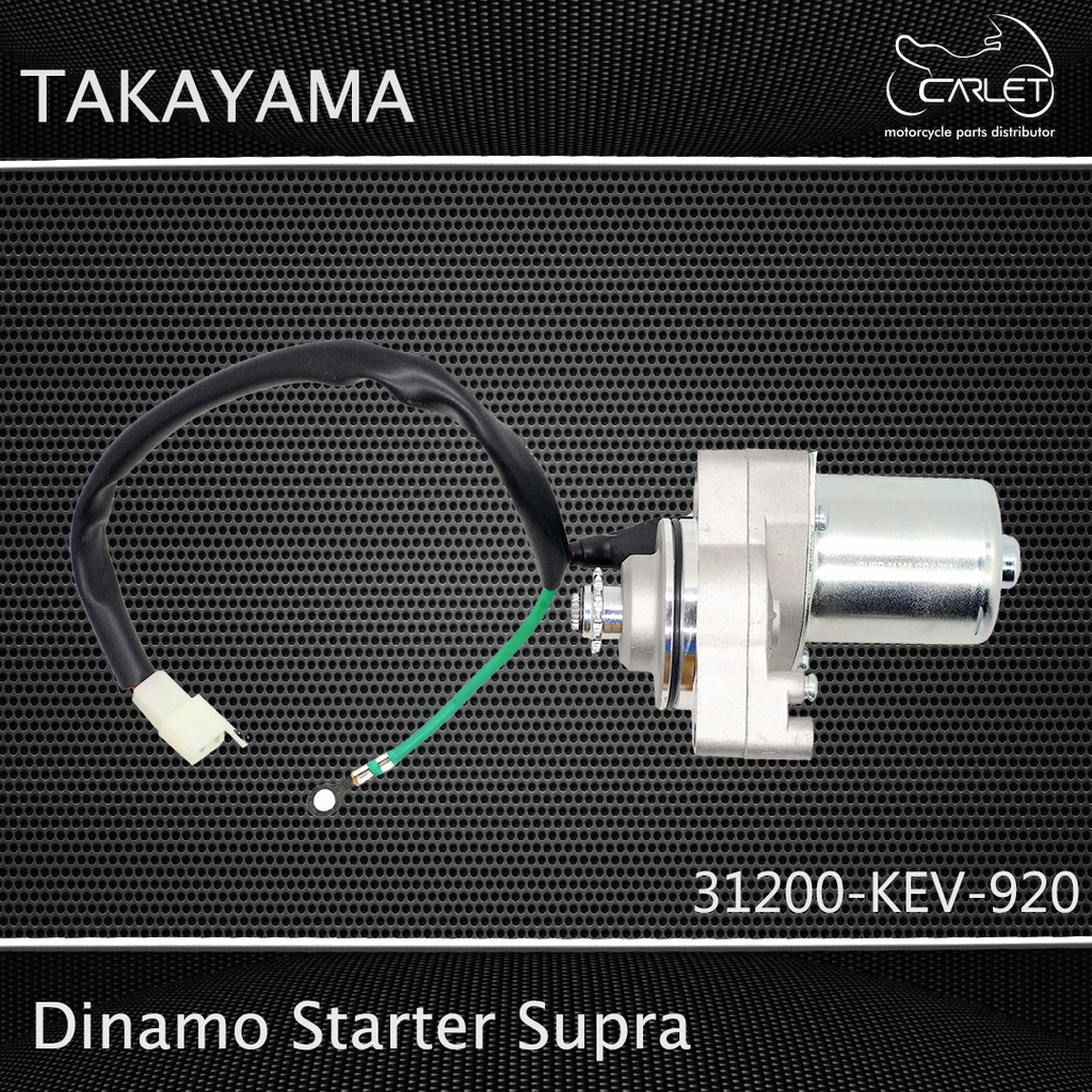 Takayama Dinamo Starter Assy + Kabel Supra