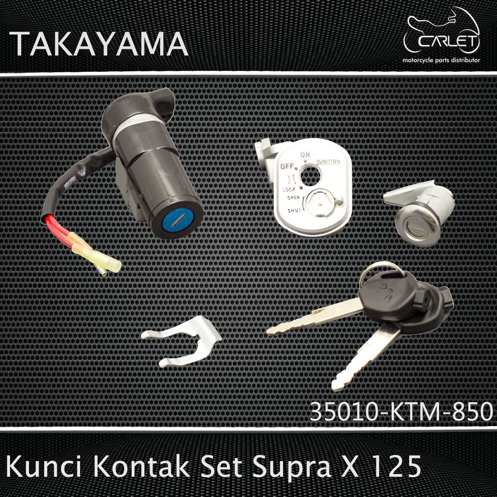 Takayama Kunci Kontak Set Supra X 125