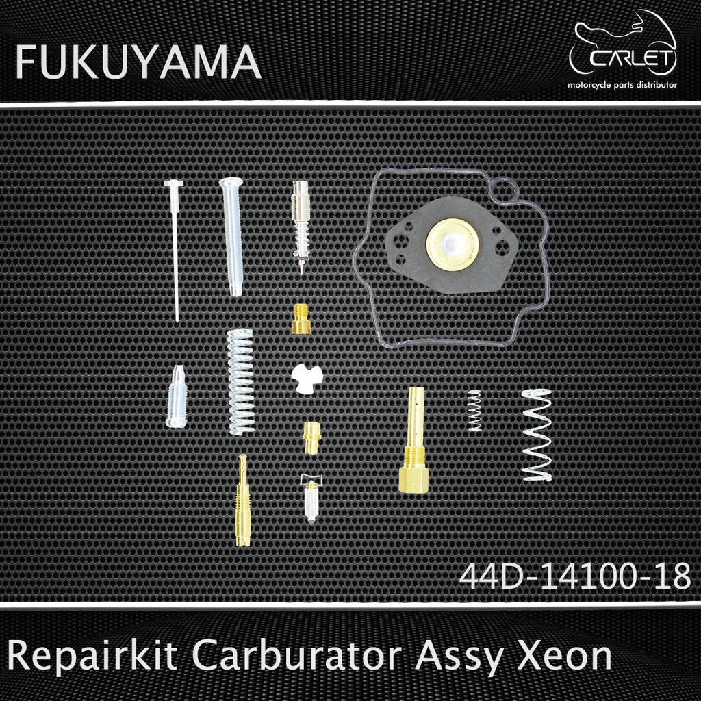 Fukuyama Repairkit Carburator Assy + Karet Membran Xeon