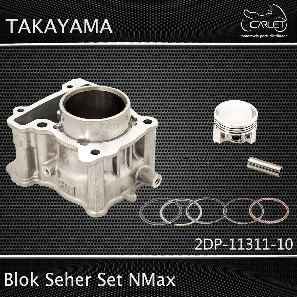 Takayama Cylinder Block Assy / Blok Mesin Seher Set N Max