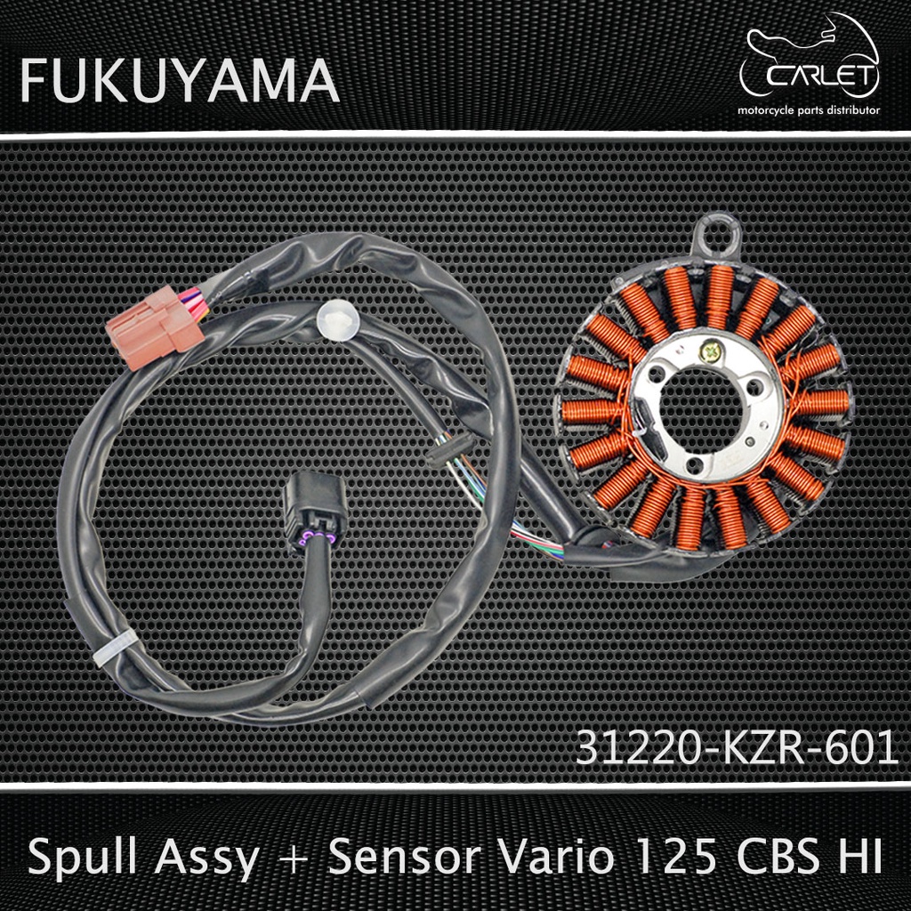 Fukuyama Spool Spull Stator Assy Komplit Vario 125 CBS Helm In