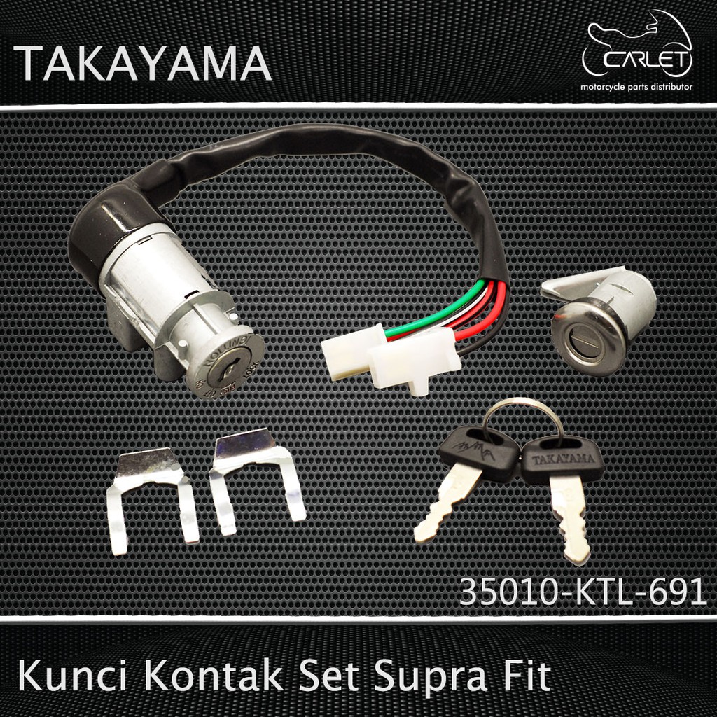 Takayama Kunci Kontak Set Supra Fit