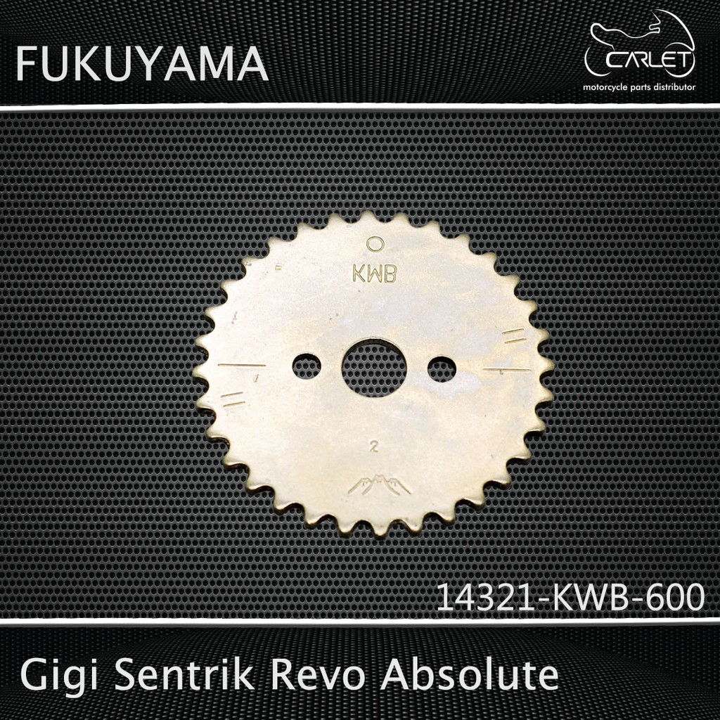 Fukuyama Gir Gear Rantai Teming / Gigi Sentrik Revo Absolute / Blade (32T)