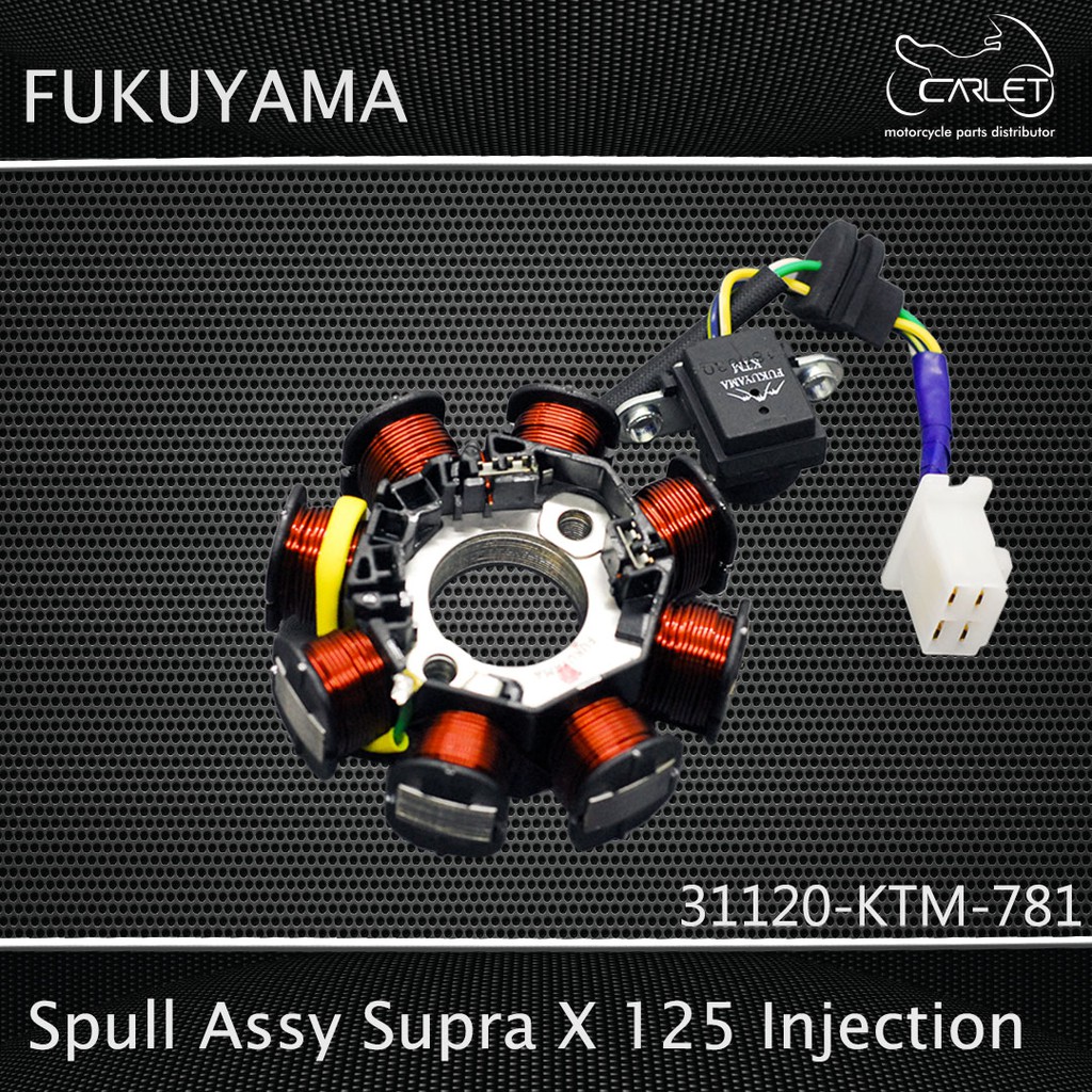 Fukuyama Spool Spull Stator Assy Komplit Supra X 125 FI