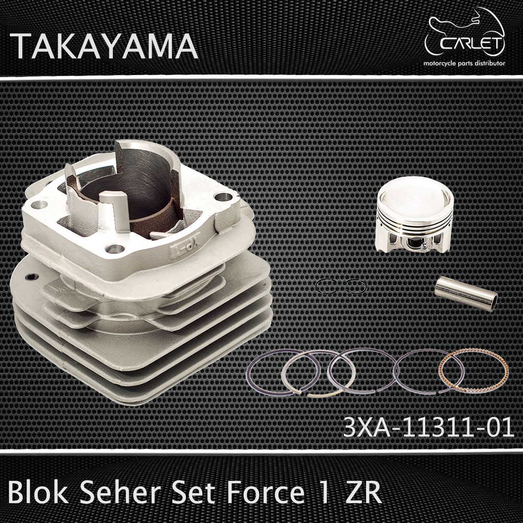 Takayama Cylinder Block Assy / Blok Mesin Seher Set Force 1 ZR / F1ZR